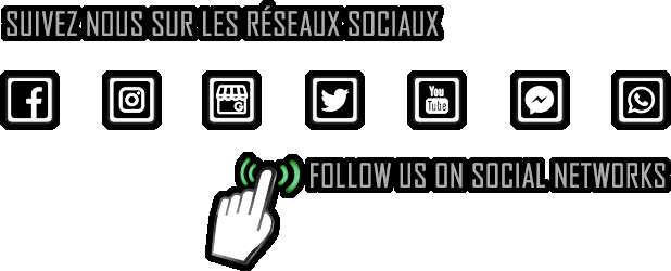 Suivez nous sur les rÃ©seaux sociaux / Follow us on social networks 
